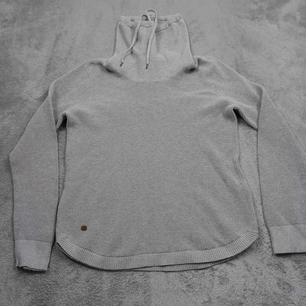 Lauren Ralph Lauren Sweater Womens Large Gray Knit Pullover Preppy